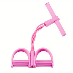 Latex Yoga Pedal Puller Resistance Band for Home Gym Arm Waist Training