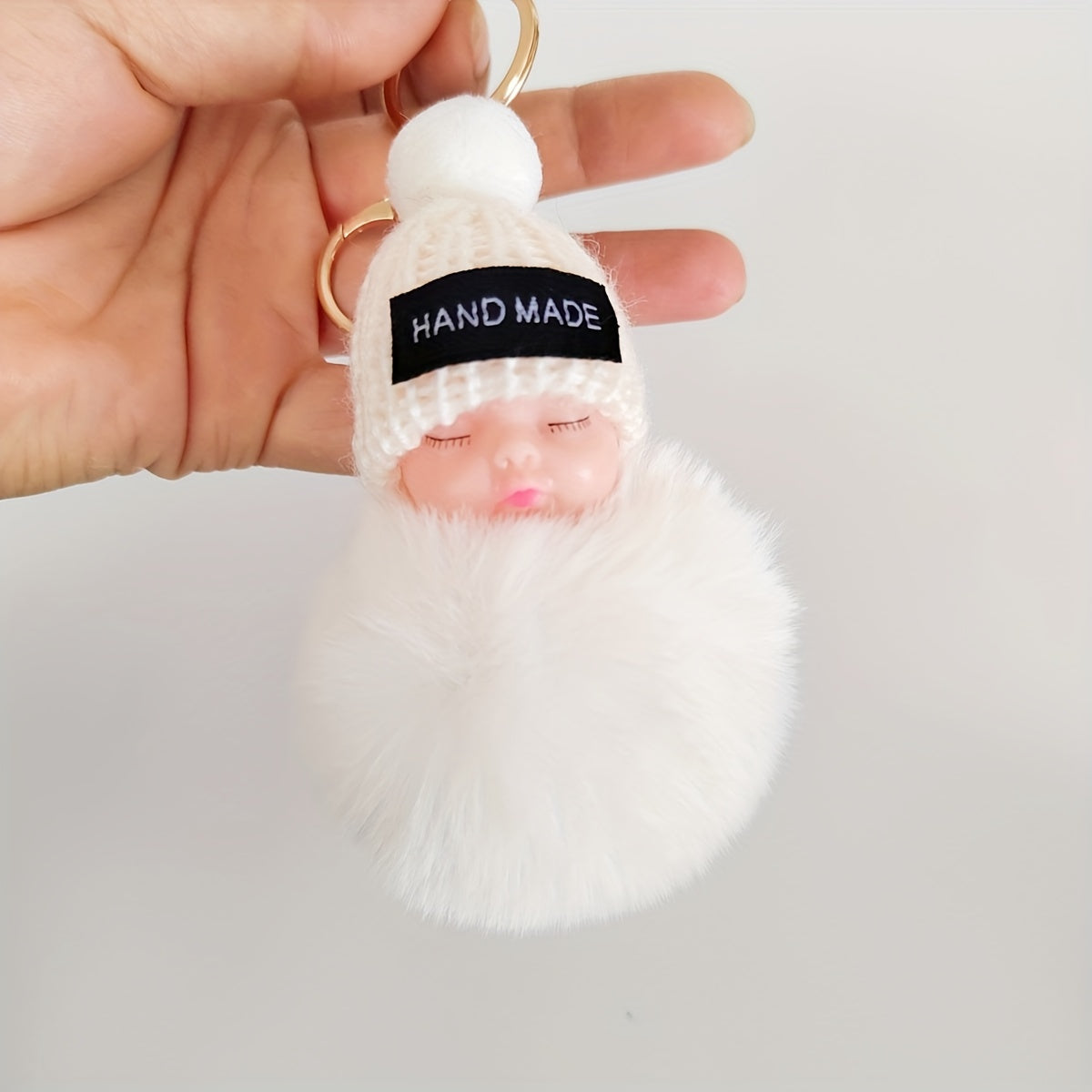 Sleeping Doll Keychain Plush Decoration
