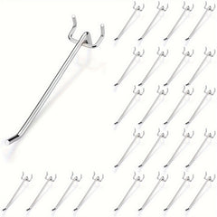 25pcs Pegboard Hooks Pegboard Accessories for Garage Organization