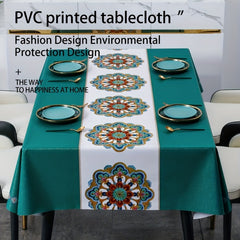Waterproof Square Tablecloth Nordic Style Coffee Table Cloth