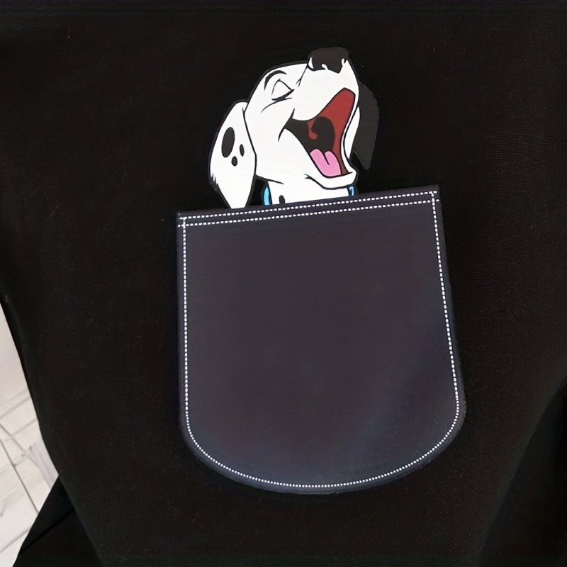 Dog Print Canvas Bag Eco friendly Shopping Bag