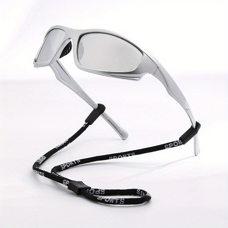 Outdoor Sports Riding Men's Sunglasses + Eyeglass Rope