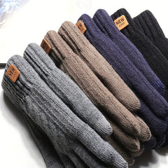 Extra Thick Winter Gloves Touchscreen Double Layered Warmth