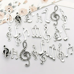 20pcs Tibetan Silver Metal Charms Pendants for Jewelry Making
