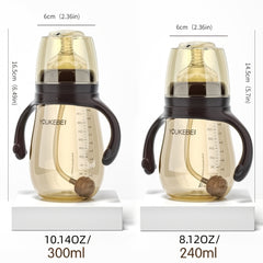 Family Baby Bottle Nipple Newborn Wide Feeding Bottle With Handle