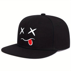 Men's Cartoon Mouth Eye Embroidered Baseball Cap