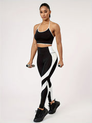 Stretch High Waist Yoga Leggings Women Workout Pants Activewear