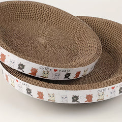 Large Circular Cat Claw Board Nest Bowl Shaped Basin Grinder
