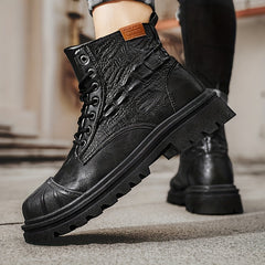 Women's Non-Slip Lace-Up High-Top Hiking Boots