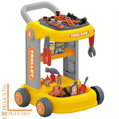 46pcs Tool Play House Cart Car Toy for Kids