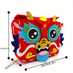 Parent Child Kindergarten Children's Handcraft Bag Non-woven Fabric Toy DIY
