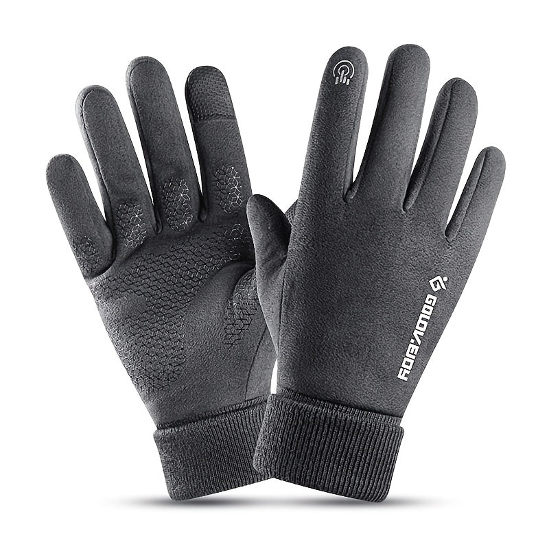 Deer Riding Gloves Winter Outdoor Touch Screen Windproof Cycling Accessories
