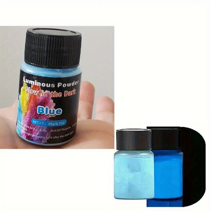 12 Color Glow In The Dark Powder Epoxy Resin Dye Pigment
