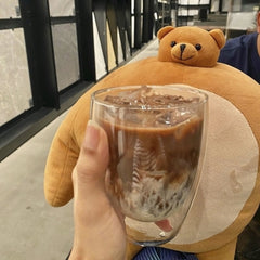 Cute Teddy Bear with Funny Head & Muscular Body - Birthday Gift