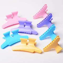 12 Pcs Non Slip Butterfly Hair Clips Multicolor