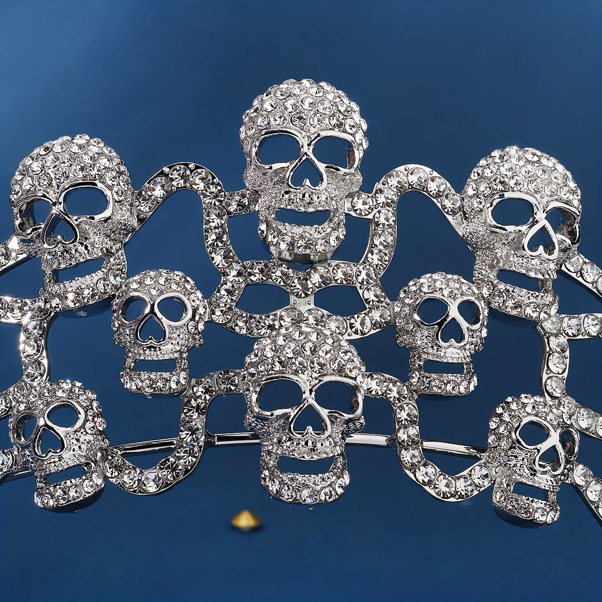 Skull Shape Headband Halloween Party Jewelry Tiara Hair Accessories