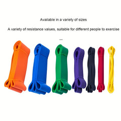 Portable Elastic Resistance Band for Body Stretching