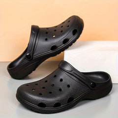 Men's Closed Toe Clogs Soft Sole Sandals Walking Shoes