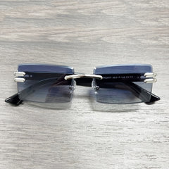 META EVO ONE Square Frameless Sunglasses