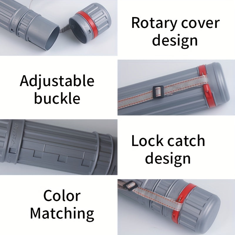 Telescopic Art & Poster Tubes Plastic Transport Cylinder