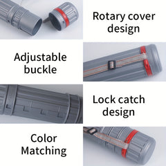 Telescopic Art & Poster Tubes Plastic Transport Cylinder