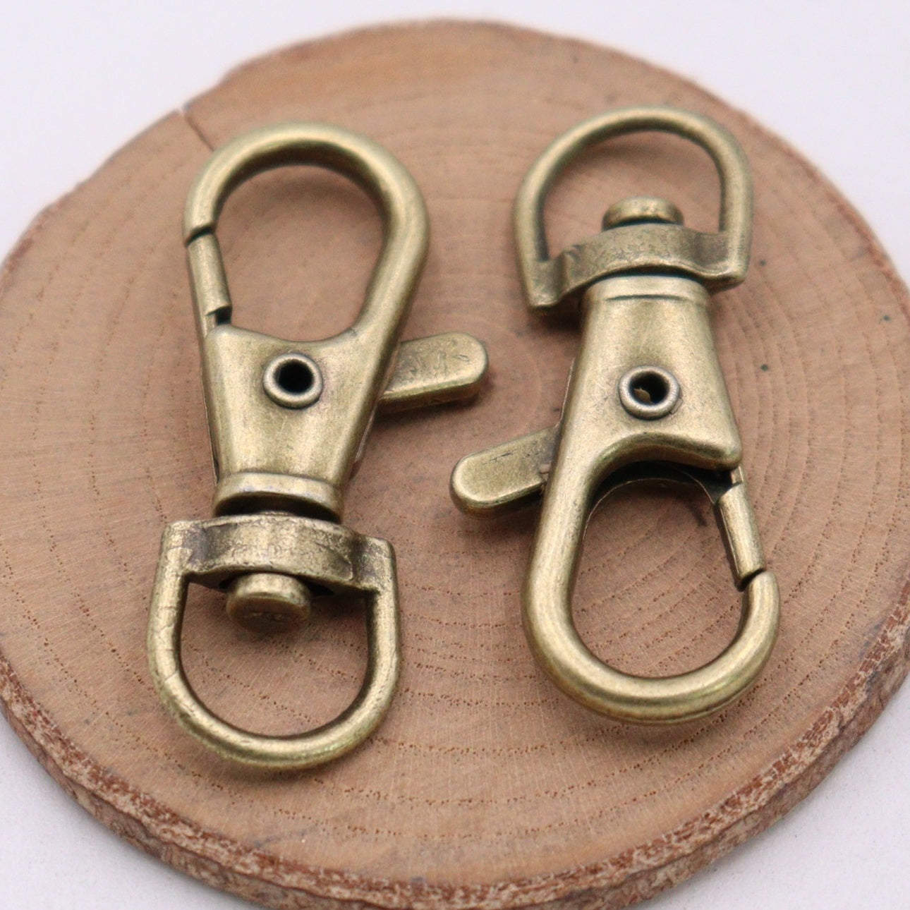 50pcs Vintage Lobster Clasp Pendants DIY Jewelry Accessory