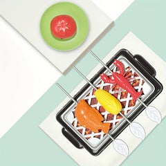 Children's Play House Simulated Food BBQ Set Toy BBQ Grill Set