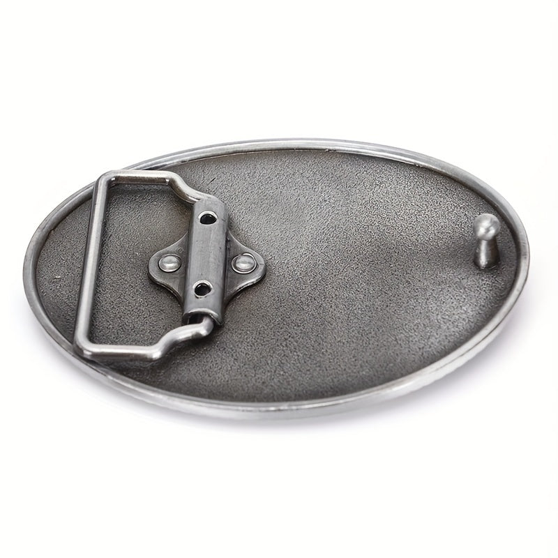 American Flag Eagle Men's Belt Buckle