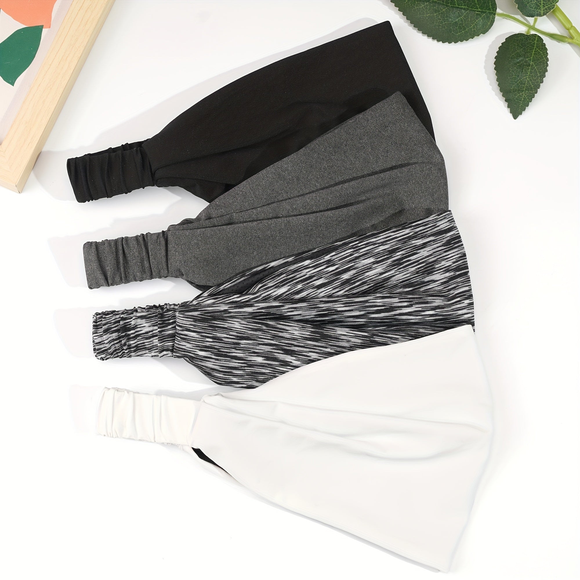 Men's Sports Elastic Headband - Sweat Absorbent & Breathable