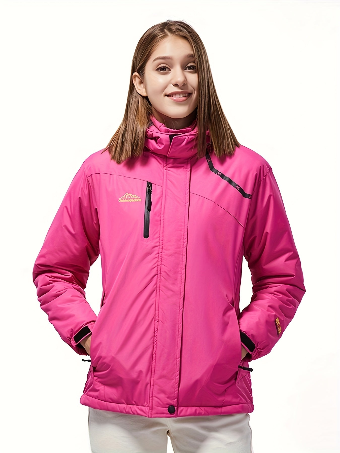 Women's Winter Fleece & Thickened Outdoor Sports Jacket For Hiking