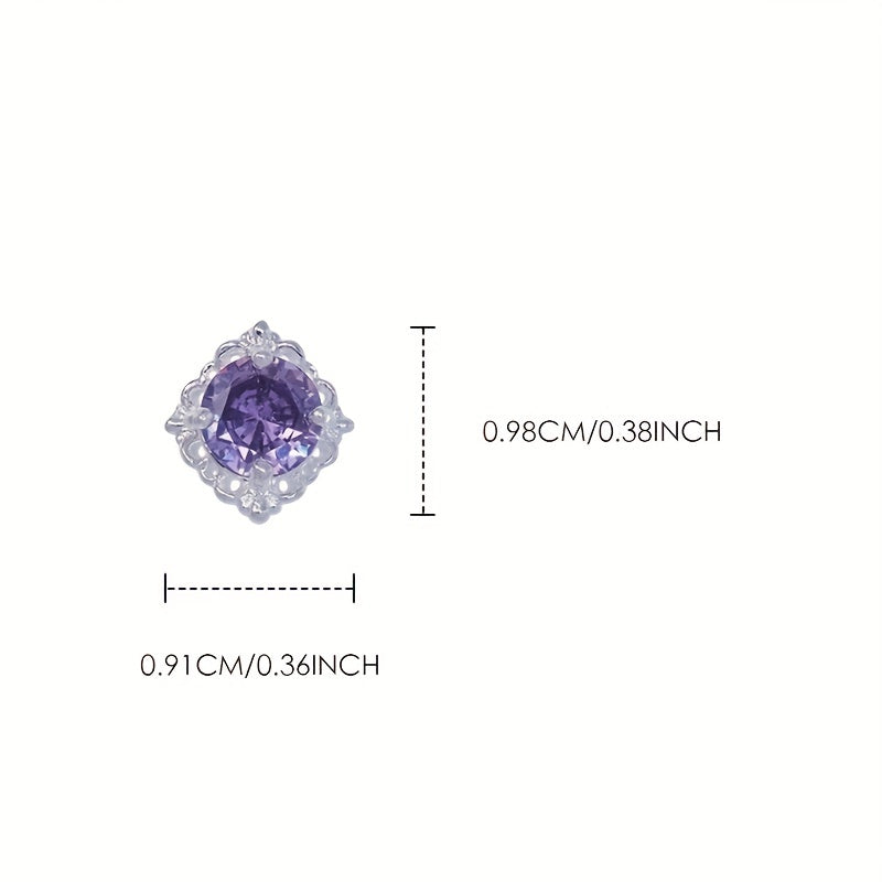 3D Nail Art Rhinestones Zircon Nail Rhinestones Metal Gems Jewels Stones