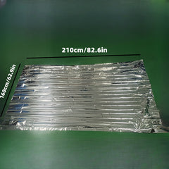 Outdoor Survival Insulation Blanket Double sided Silver Sunscreen Blanket