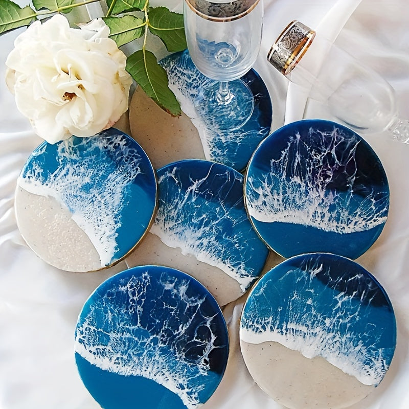 Round Coaster Silicone Molds for Resin Casting