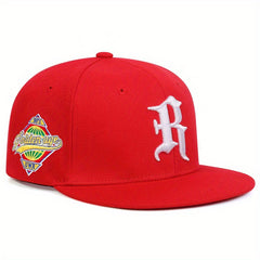 Men's R Letter Baseball Cap Sports Hip Hop Cap