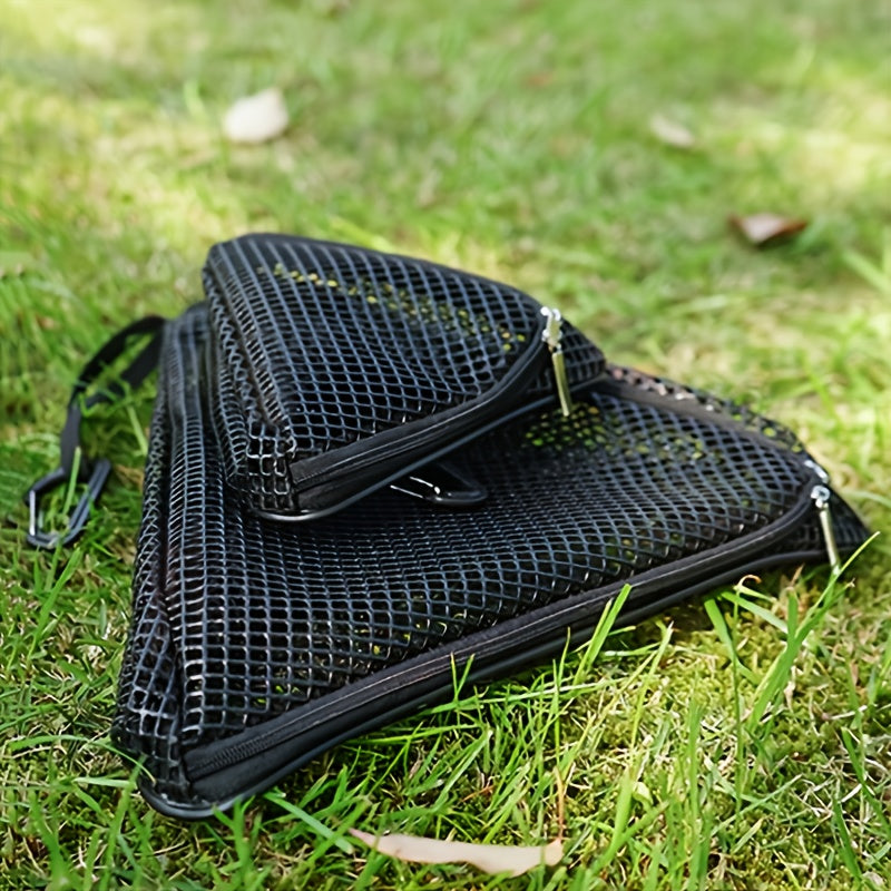 Foldable Triangle Storage Net for Air Drying Clothes