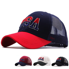 Embroidered Baseball Cap Adjustable Hip Hop Trucker Sun Hat
