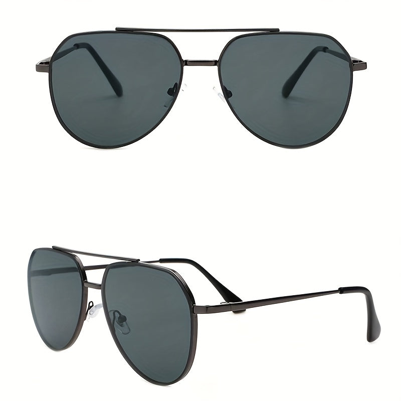 Aviator Sunglasses Metal Frame for Men Women Driving Fishing UV400