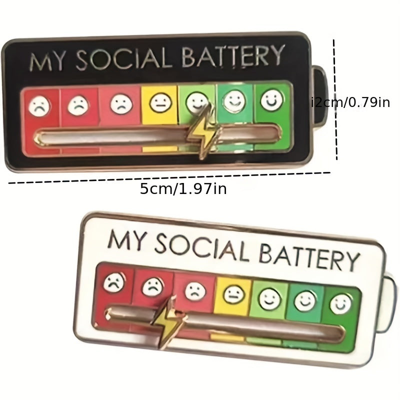 My Social Power Mood Conversion Brooch