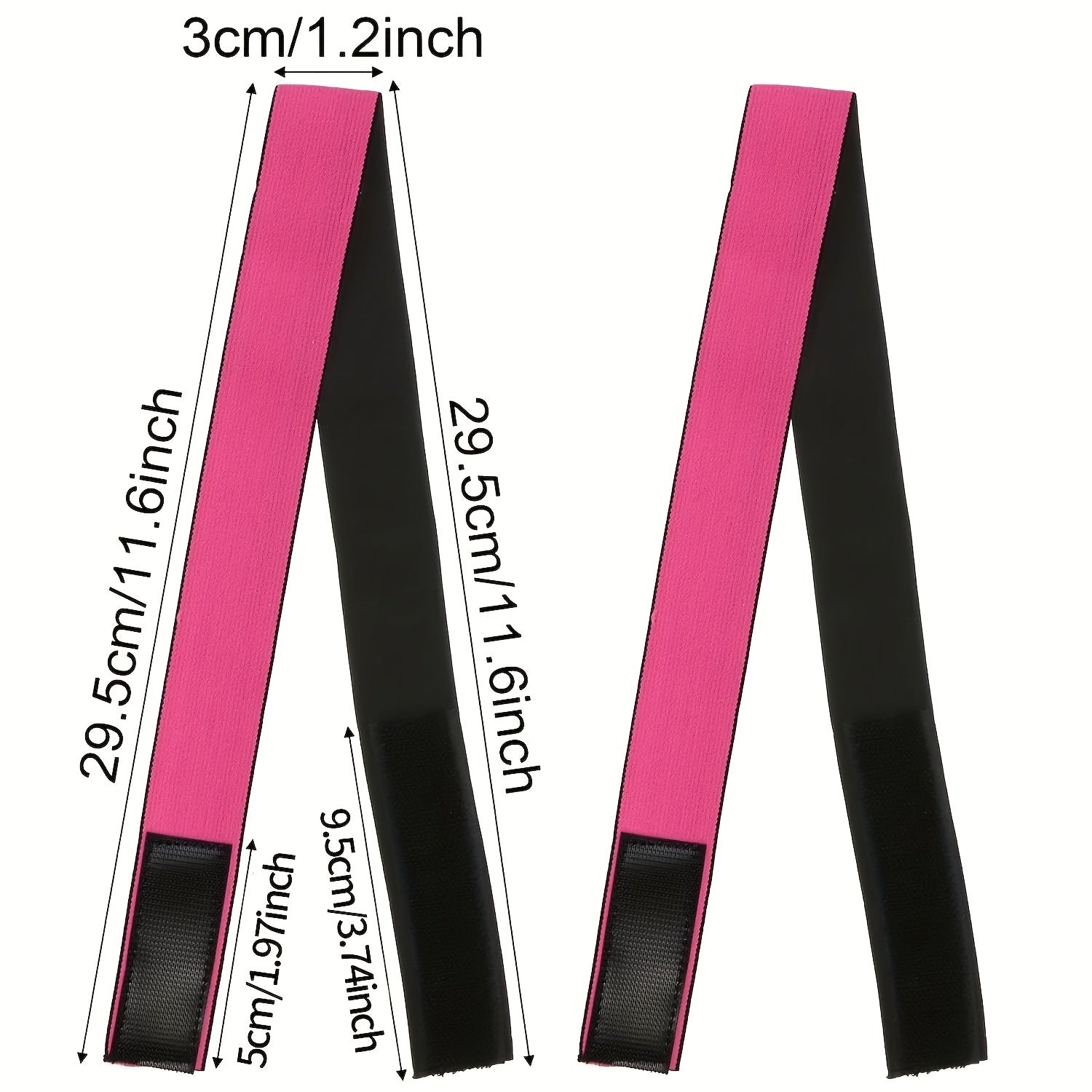 2Pcs Lace Melting Bands & Wax Stick For Hair Wigs