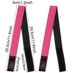 2Pcs Lace Melting Bands & Wax Stick For Hair Wigs
