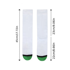 Colorblock Crew Socks Mid Tube Women's Stockings