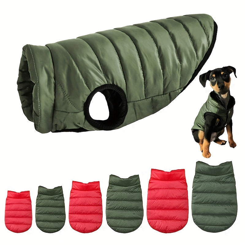 Pet Dog Vest Jacket Cold Weather Coats Small Medium Dogs Cats