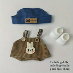 Labubu 3pcs Doll Costume Set for 6-7 Inches Dolls