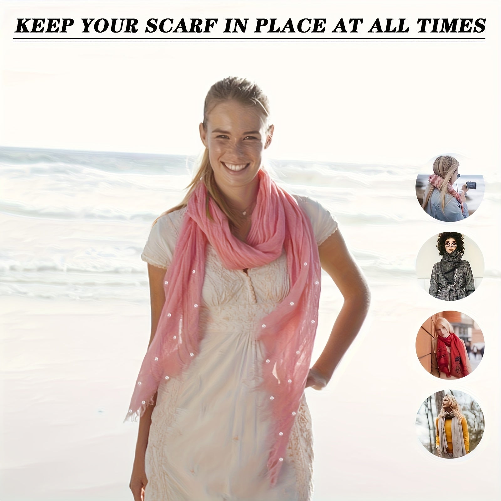 8pcs Magnetic Veil Set for Weddings Bridal Parties - Minimalist Style