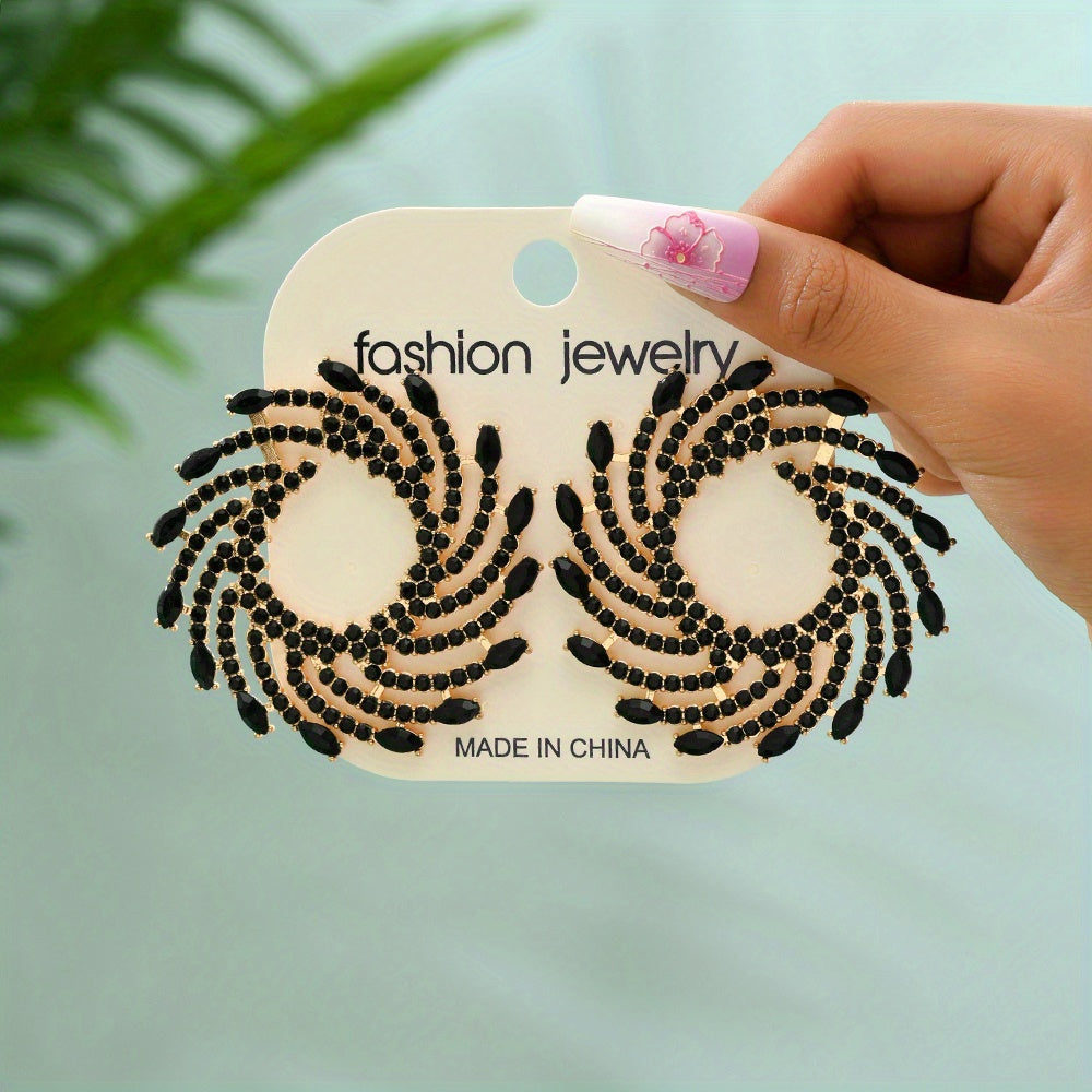 Geometric Shape Personality Earrings Ladies Jewelry Catwalk Accessories