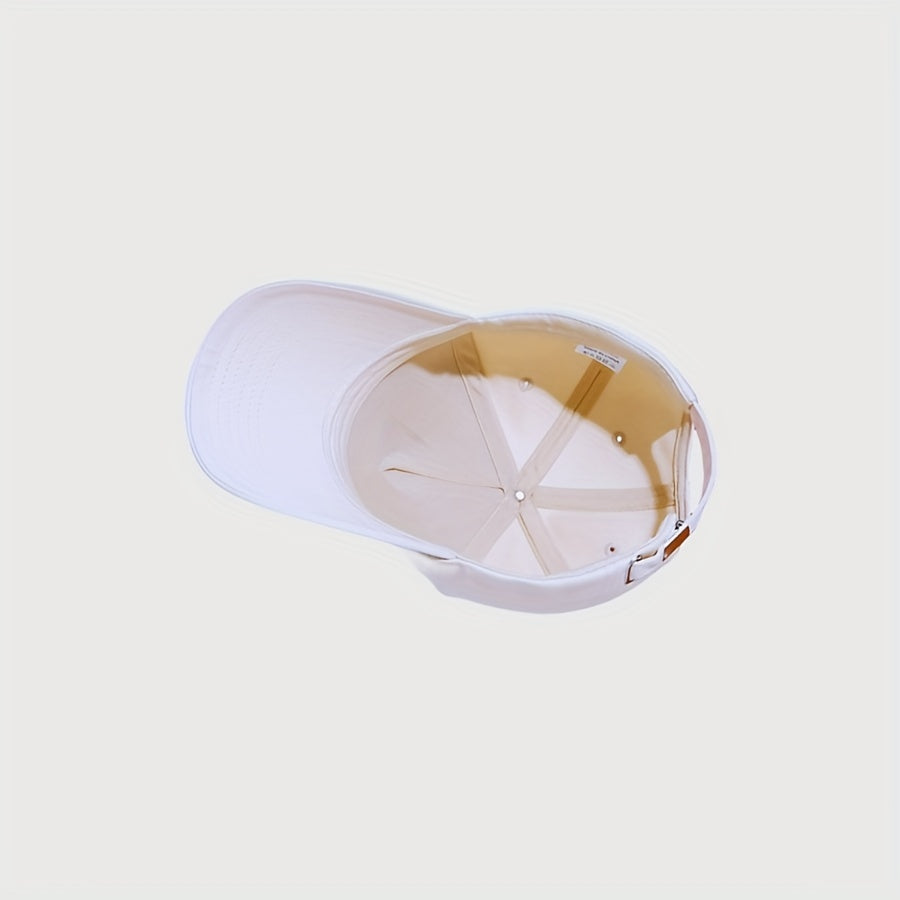 Casual Retro Sunscreen Hat Cotton Adjustable Peaked Cap