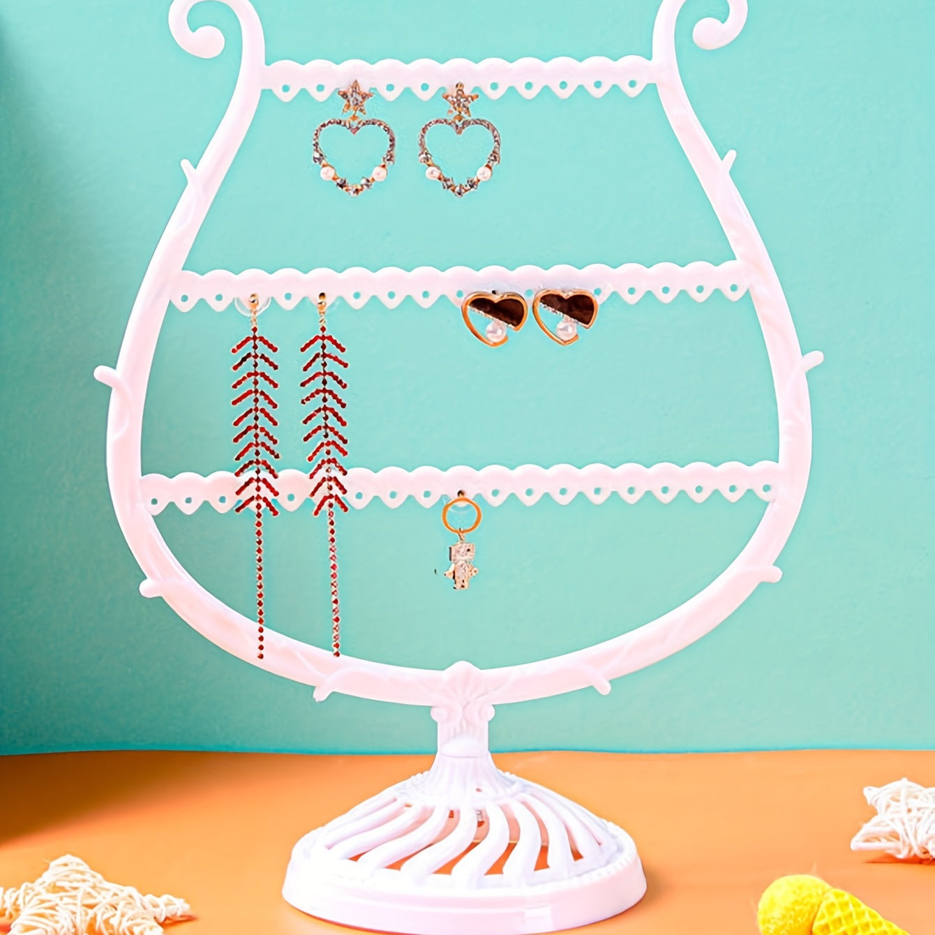 Wine Glass Necklace Display Stand