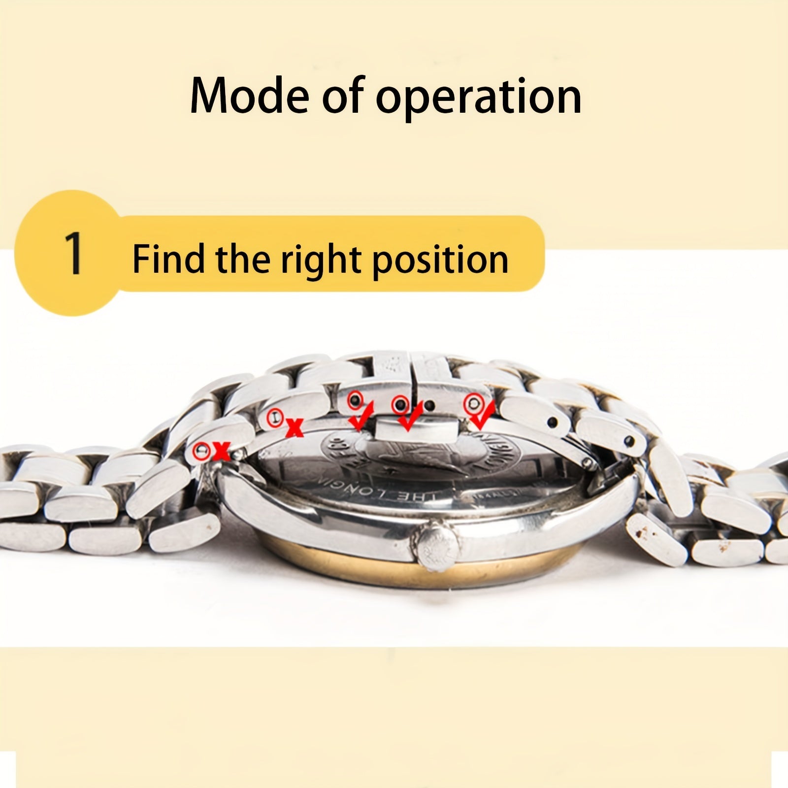 Watch Link Removal Tool Kit for Band Adjustment