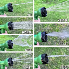 Expandable Garden Hose with Spray Nozzle