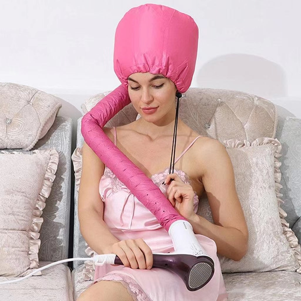 Soft Bonnet Hood Hair Dryer Attachment for Curly Hair Care